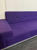Dark Purple And Silver Sofa  (0C6-8CA-B81)