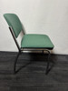 Green And Chrome Stackable Chairs (C3B-536-DD1)