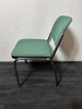 Green And Chrome Stackable Chairs (C3B-536-DD1)