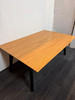 Oak And Black Meeting Table (259-597-5DB)