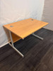 Beech And Grey Desk (B10-3D2-42F)
