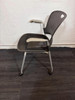 Herman Miller Black And Grey Caper Stacking Chair (E6E-6A6-553)