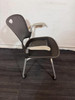 Herman Miller Black And Grey Caper Stacking Chair (E6E-6A6-553)
