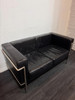 Replica Le Corbusier Black 2 Seater Leather Sofa (BC7-515-AA5)