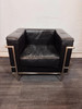 Replica Le Corbusier Black Leather Arm Chair (846-0C1-477)