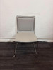 Light Grey And Silver Stackable Chairs (E65-D0C-B55)
