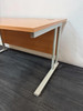 Cherry Oak And Grey Desk 140x80  (7E6-C9C-34B)
