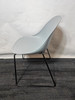 Light Blue And Black Egg Chair (9EB-3F5-250)