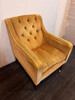 Gold And Cream Vintage - Style Arm Chair (8BE-278-0B6)