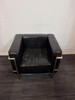 Replica Le Corbusier Black Leather Arm Chair (846-0C1-477)