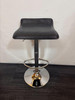 Black And Chrome Stool (244-BDC-9CC)
