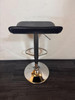 Black And Chrome Stool (244-BDC-9CC)