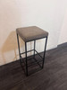 Dark Grey And Black Stool (BD7-57E-AF5)