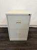 Light Grey 2 Draw Filling Cabinet (B2E-8FD-DD8)