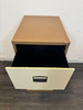 Brown And Beige 3 Draw Filling Cabinet (D32-84F-03E)