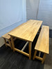 Beech Table And Chair Set  (7C2-7C0-CD7)