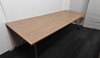 Konig And Neurath Walnut And Silver Mobile Table (No Power) (FB6-B1E-588)