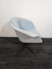 Sedus Light Blue And Black Armchair Chair (333-6E7-951)