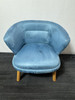 Knightbridge Light Blue Armchair (C88-7AC-1B6)