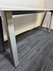 Steelcase B- Free White Bar Table & 2 Benches (A4D-54A-2FF)