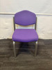 Gresham Light Purple And Grey Stackable Chair (422-9DD-412)