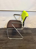 Light Green And Black Stackable Chair (7A5-EC6-C9D)