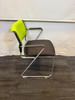 Light Green And Black Stackable Chair (7A5-EC6-C9D)