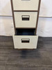 Brown And Cream 4 Draw Filling Cabinet (BB7-E04-A31)