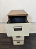 Brown And Cream 4 Draw Filling Cabinet (BB7-E04-A31)