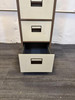 Brown And Cream 4 Draw Filling Cabinet (BB7-E04-A31)