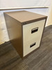 Silverline Brown And Cream 2 Door Filling Cabinet (B60-E27-1D8)