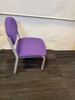 Gresham Purple And Light Grey Stackable Chairs (3A3-7FC-8CB)