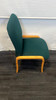 Dark Green And Oak Chairs (5F7-05C-C7D)