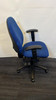 Blue and black operator chair (C6C-3EF-17A)