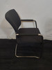 Panache Grey stackable meeting chair with chrome cantilever leg (AA4-9E9-EB1)