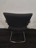 Panache Grey stackable meeting chair with chrome cantilever leg (AA4-9E9-EB1)