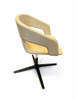 Cream Narbutas Sit And Twist Chair (D75-8BC-402)