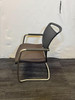 Envoplan Black And Silver Stackable Chair (219-F12-23B)