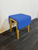 Dark Blue And Oak Stool (4D7-A5A-489)