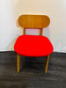 Modus Oak And Red Wooden Chair (587-27A-2A1)