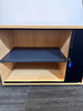 Beech And Black Storage Unit (6D9-877-C9B)