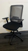 Verco Black and Light Grey mesh operator chair (C5F-278-0EB)