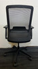 Verco Black and Light Grey mesh operator chair (C5F-278-0EB)