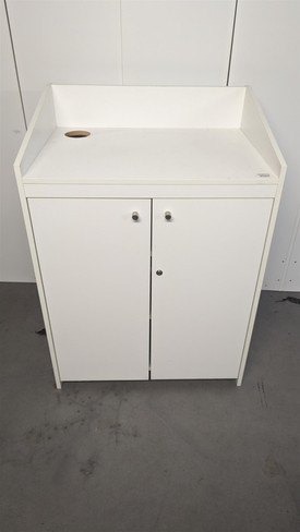 White Storage Unit with Top Area (LPOR-3021-20240405111616)