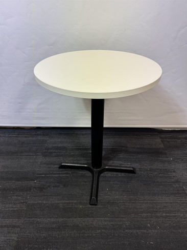 Small Round White Meeting Table (76A-C06-9EE)