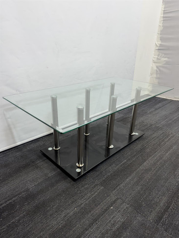 Glass Coffee Table (6FC-94B-3FE)
