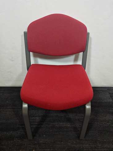 Light Red And Grey Chair (1E1-A6B-784)