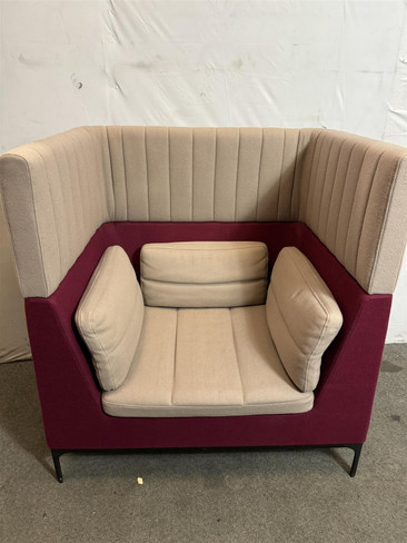 Haven Allermuir Pink And Burgundy Sofa  (F00-E7F-15B)