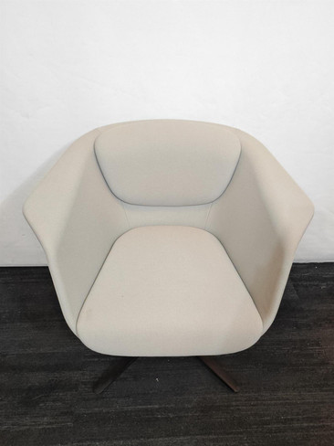 Sedus Grey And Black Armchair (177-98A-EB0)