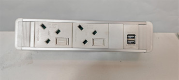 2 Gang Desktop Power (7CA-D41-F10)